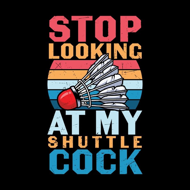 Badminton Joke Shuttlecock