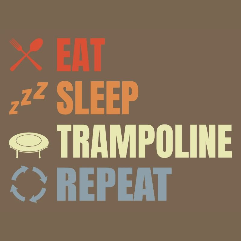 Trampolinspringen Routine