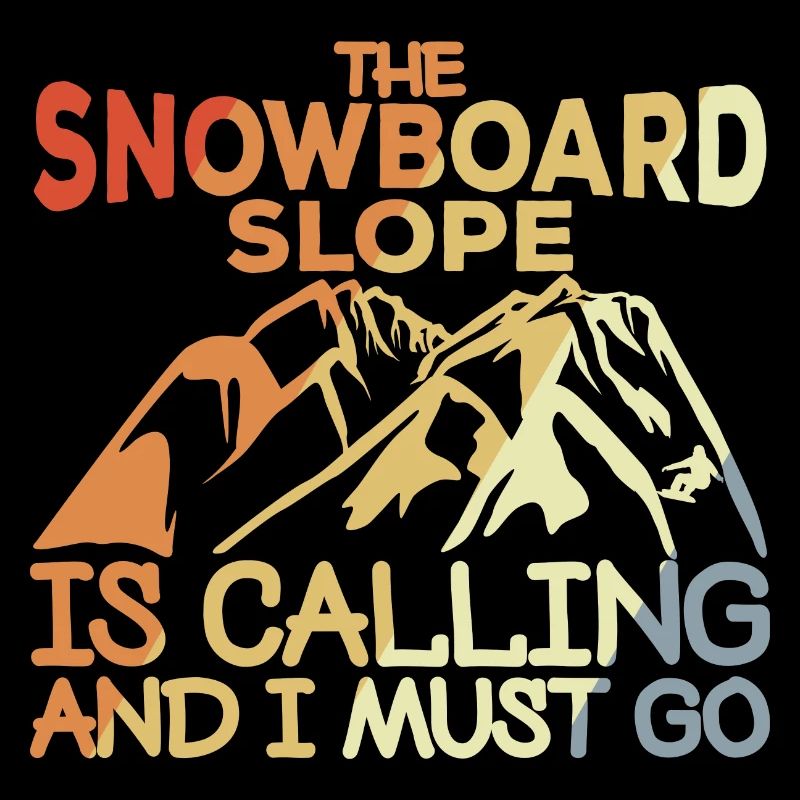 Snowboardpiste ruft und ich muss gehen