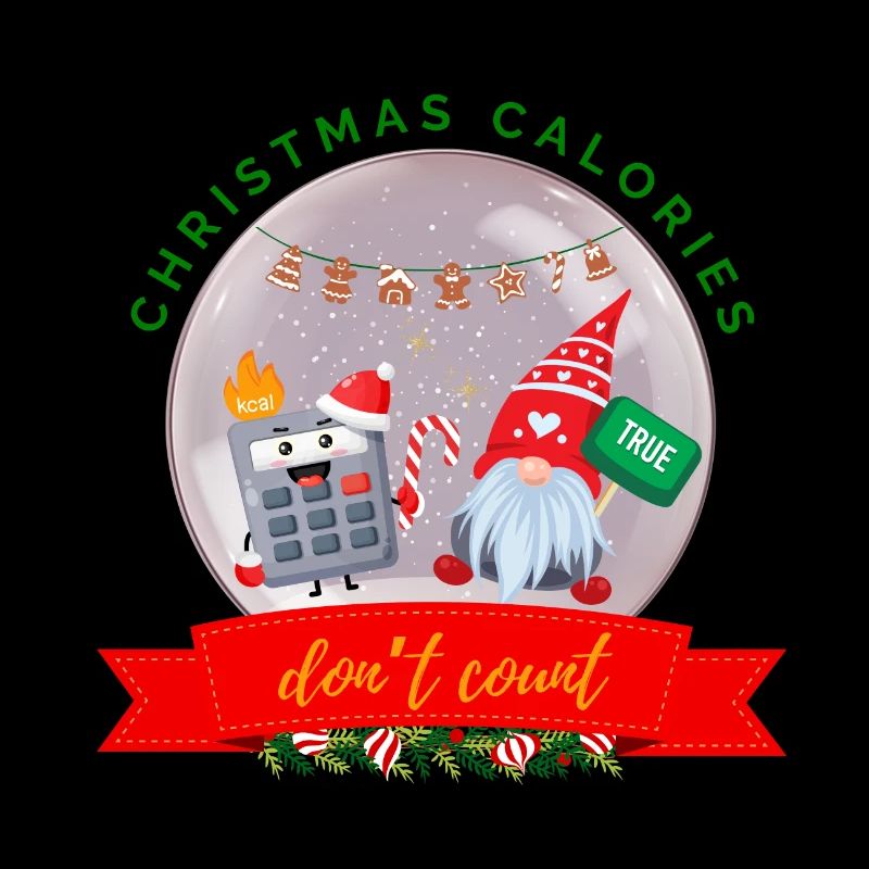 Weihnachtskalorien zählen nicht Kekse Rechner