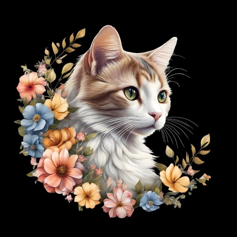 Floral splendour velvet paw