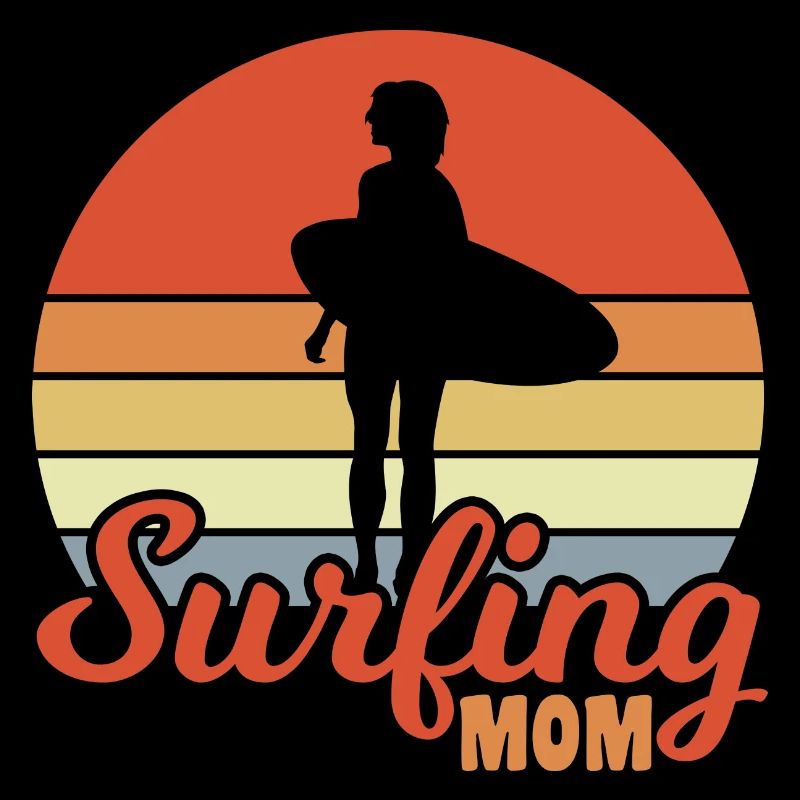 Maman surfeuse
