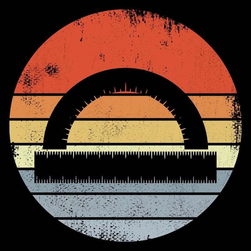 Règle vintage
