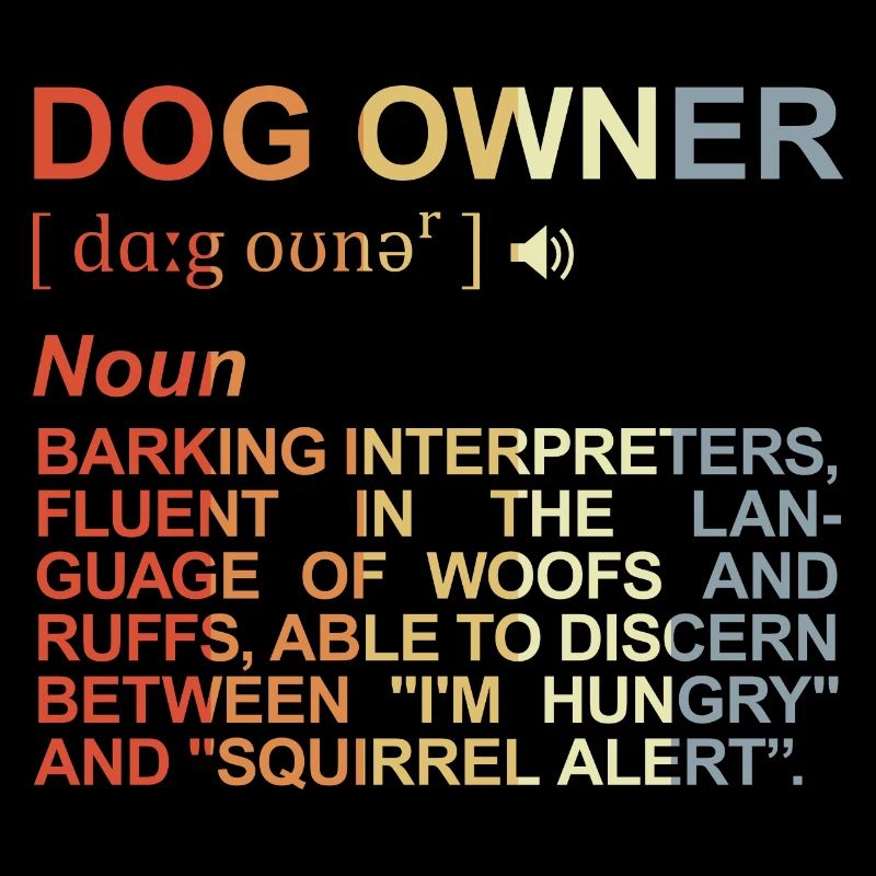 Signification du propriétaire de chien