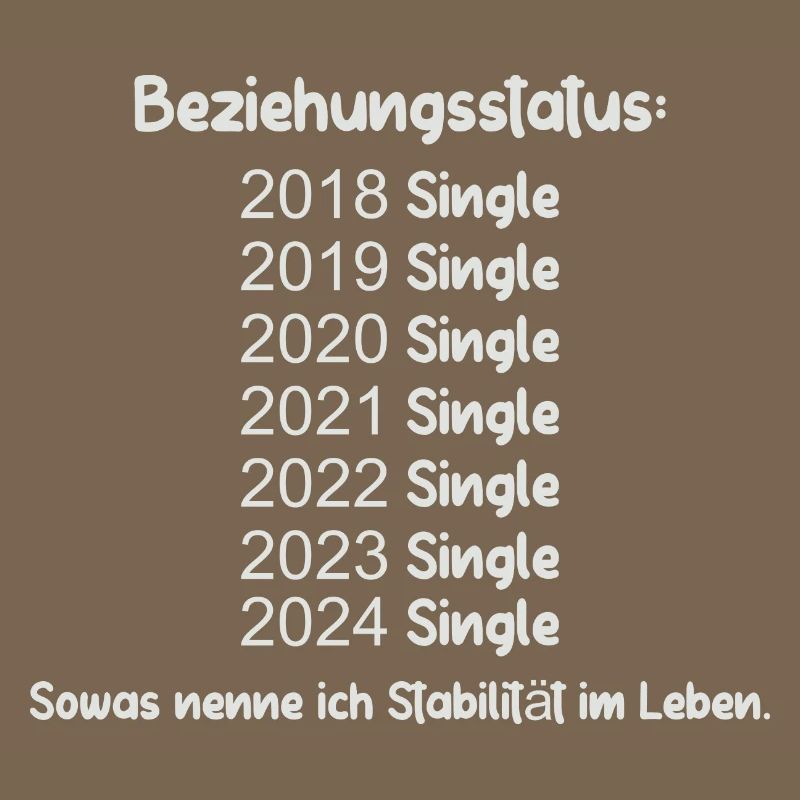 Beziehungsstatus Single