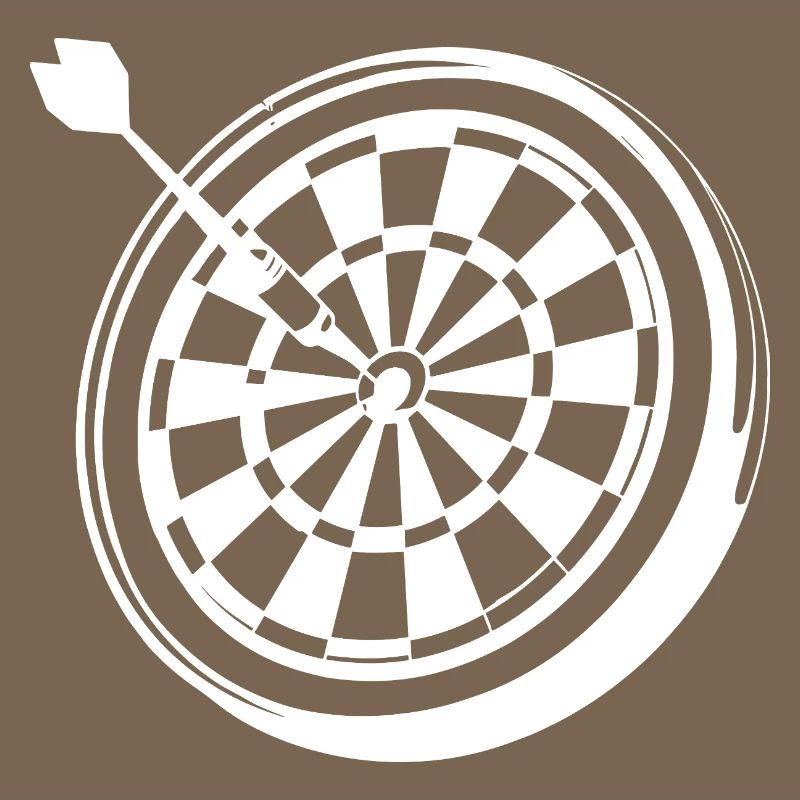 Dessin de fléchettes