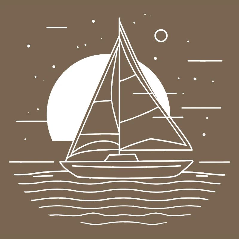 Sailing Drawing