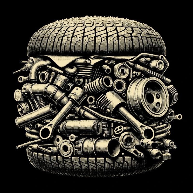 Mechanical Junk Vintage Design