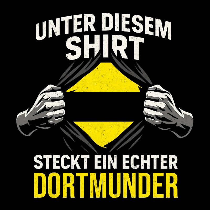 Underneath this shirt is a real Dortmunder
