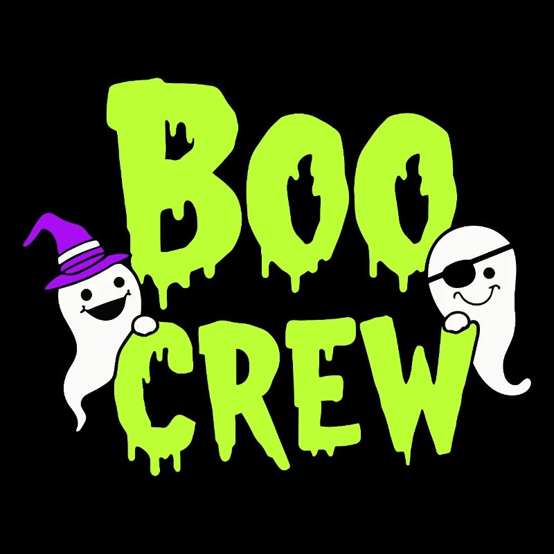 Boo Crew Halloween Ghost Friends