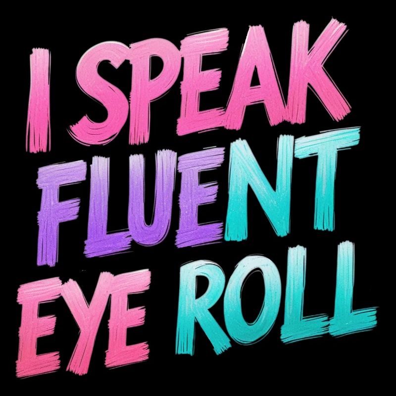 Roulement des yeux avec jeux de mots