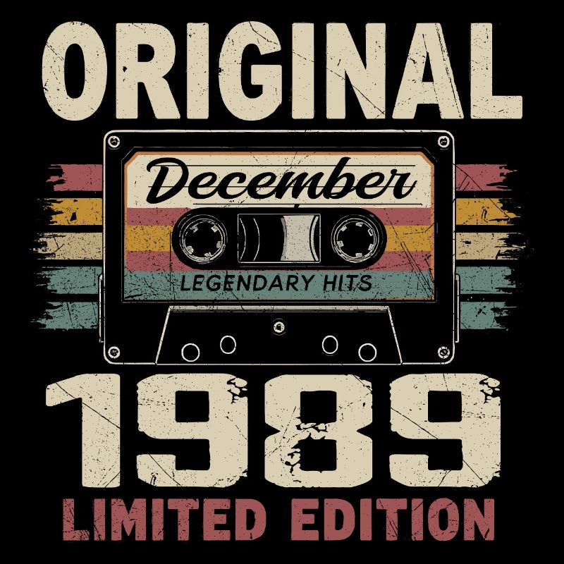 Dezember 1989 Geburtstagsgeschenk