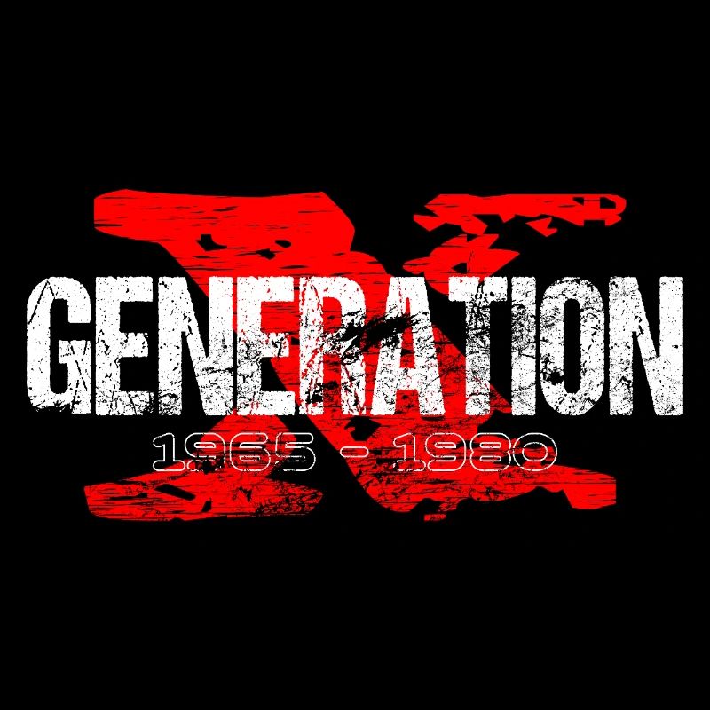 Generation X 1965 1980 Retro