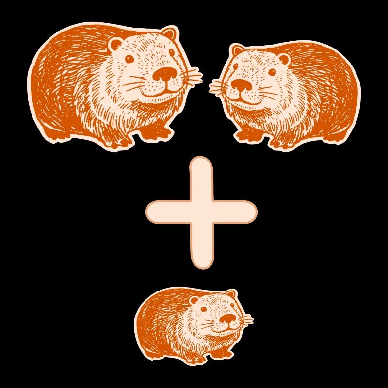 BÉBÉ ANNONÇANT LA GROSSESSE CAPYBARA