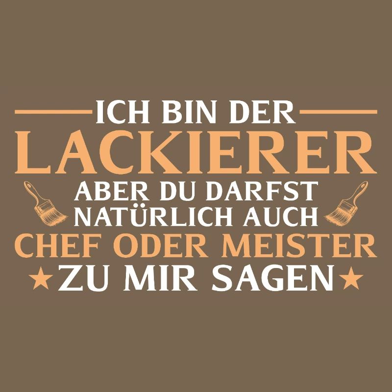 Lackierer Chef oder Meister - Maler