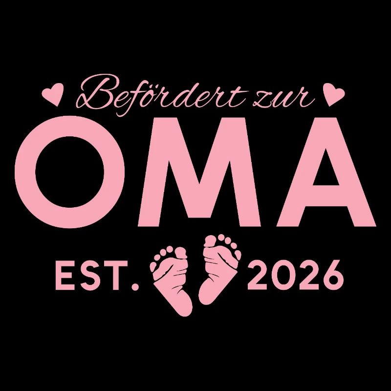 Befördert zur Oma 2026 Großmutter
