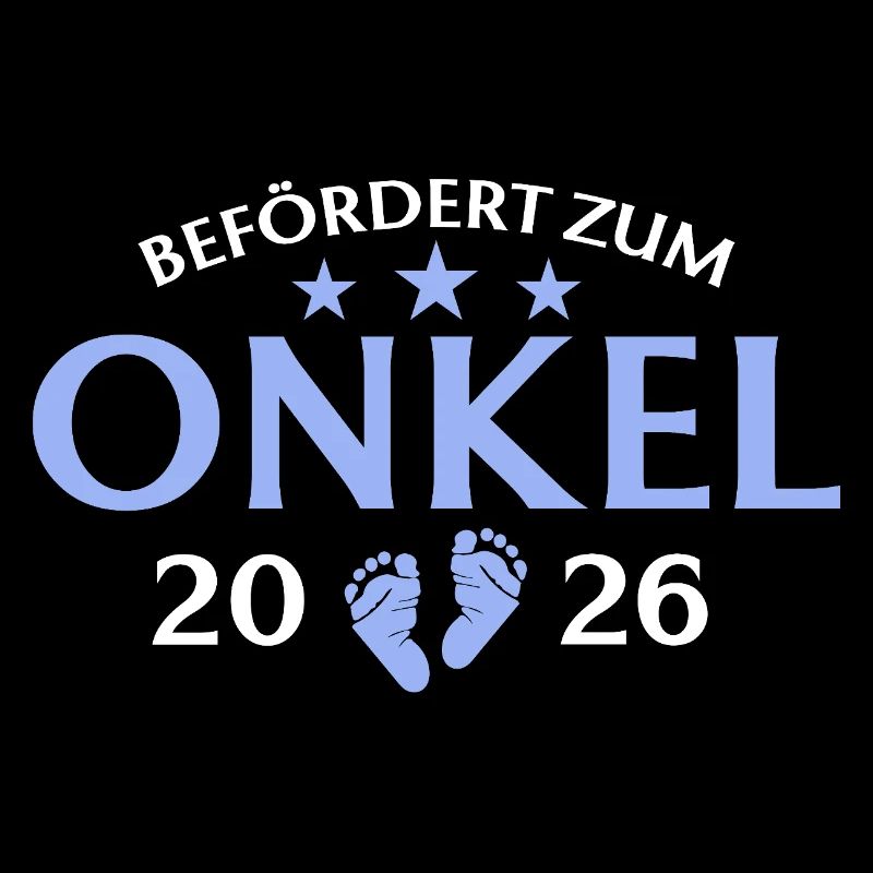 Patenonkel 2026 Befördert zur Onkel