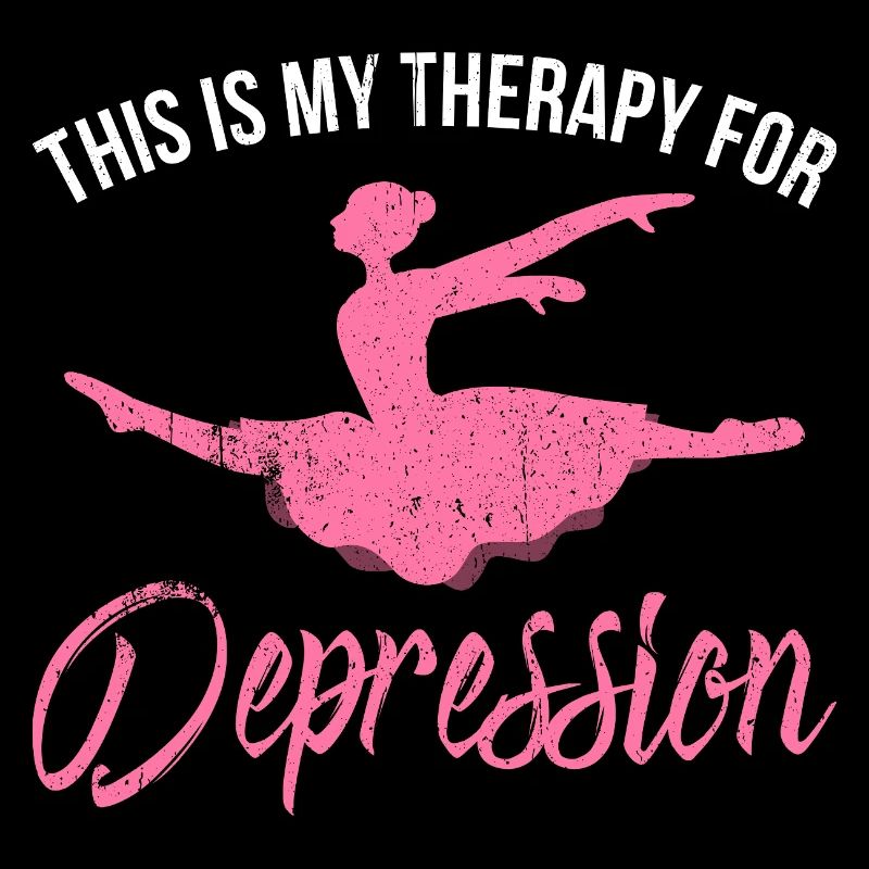 Danse thérapie pour la dépression rose