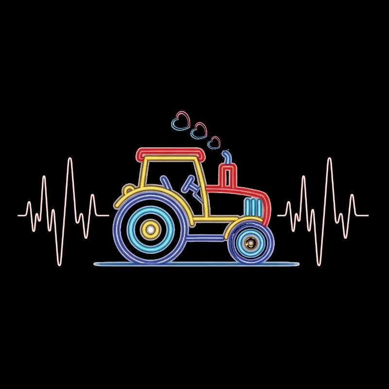 Heartbeat Tractor - Farmer ECG Agriculture