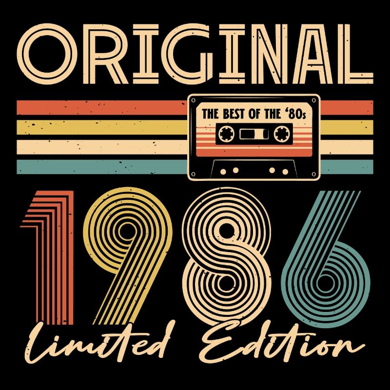 40th birthday, 40 years, original 1986