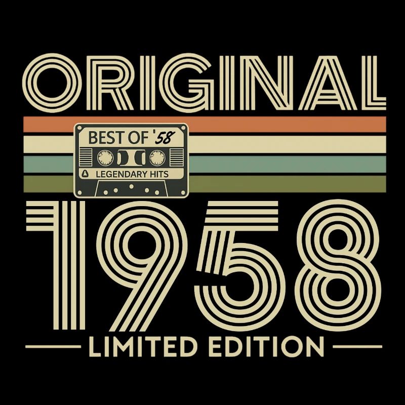 Originalausgabe von 1958 Retro