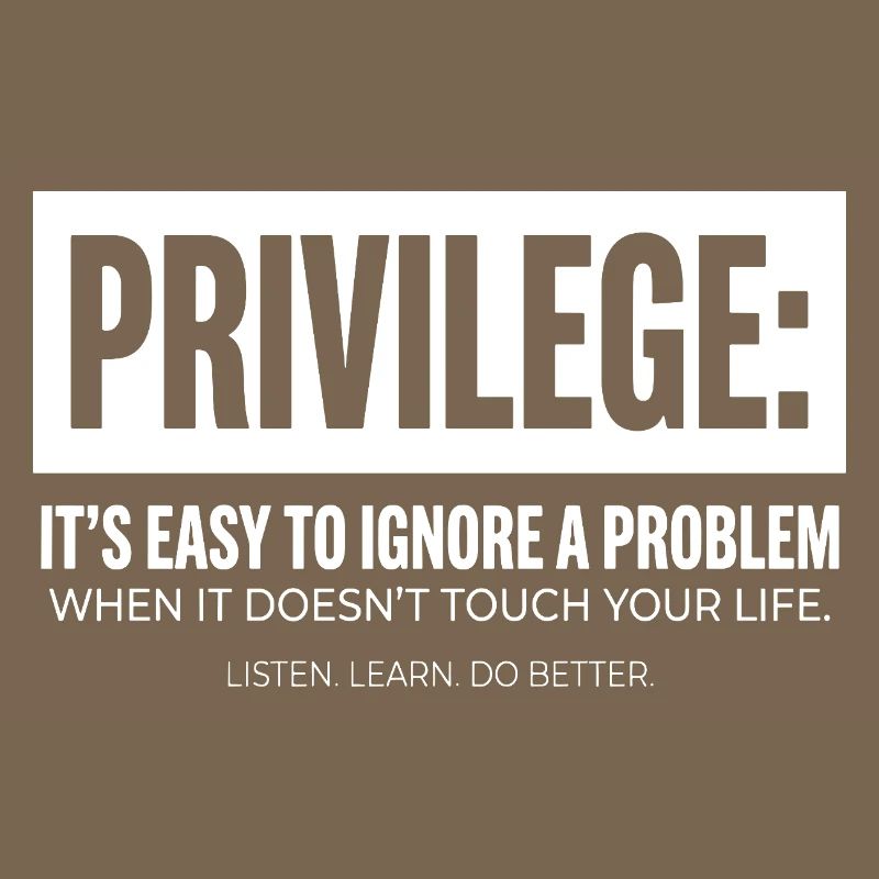 Privilege Statement Typography Text Motif