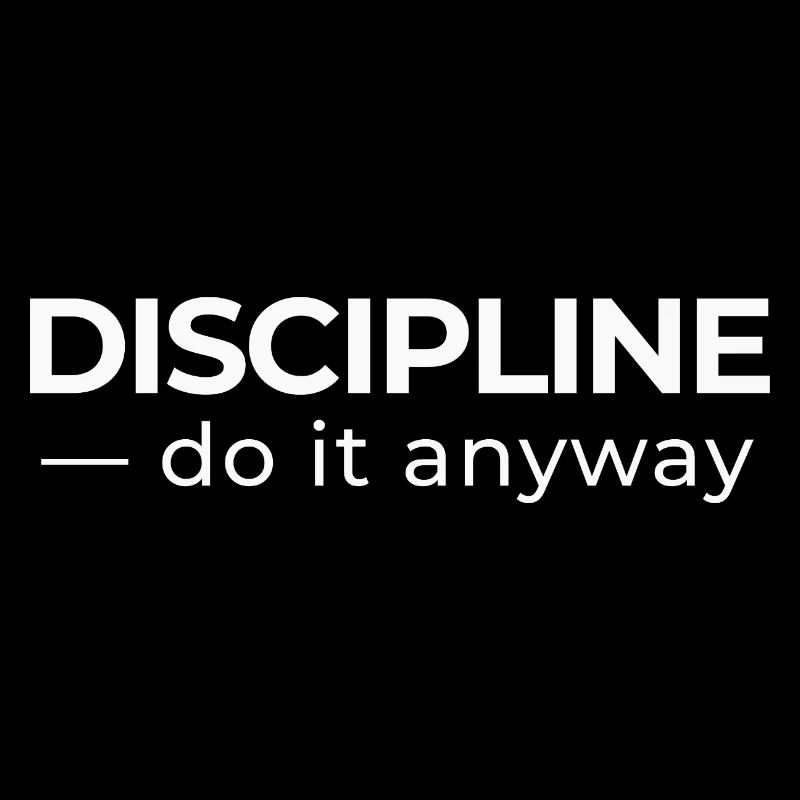 Discipline – Chemise minimaliste et statement
