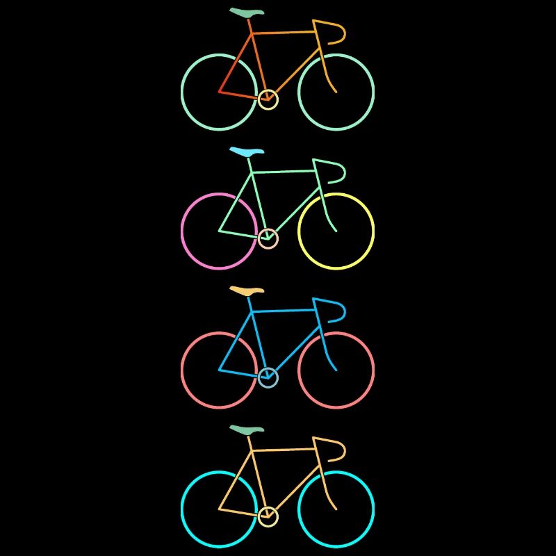 Vélos de course colorés