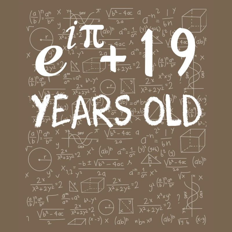 18th birthday 18 years old Euler Identity math