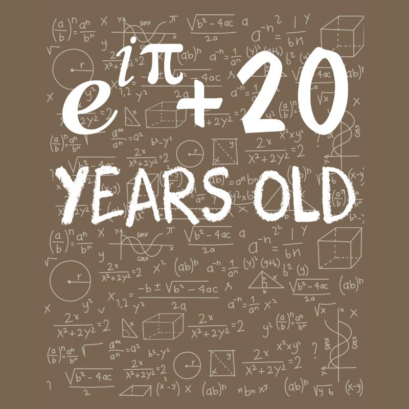 19e anniversaire 19 ans Euler Identité cadeau math