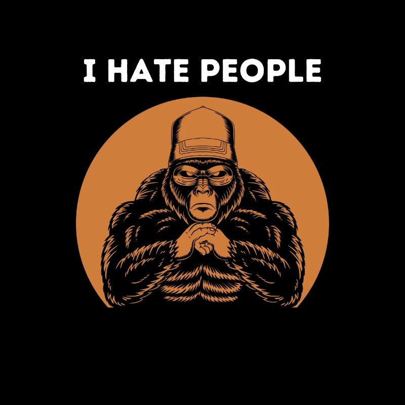 Affe Gegen Menschen, I hate people