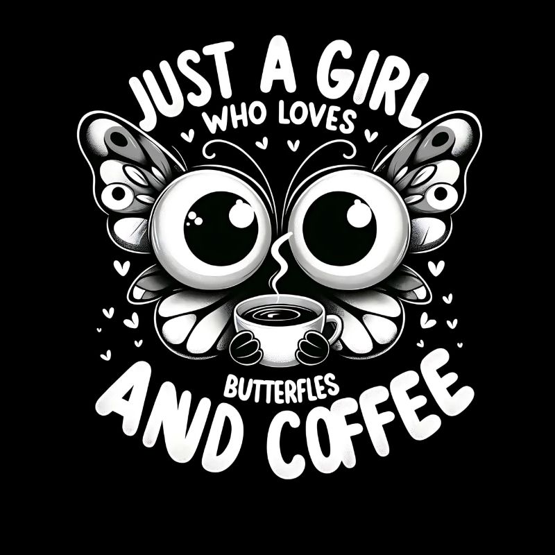 Filles Café Papillon Oeil De Paon