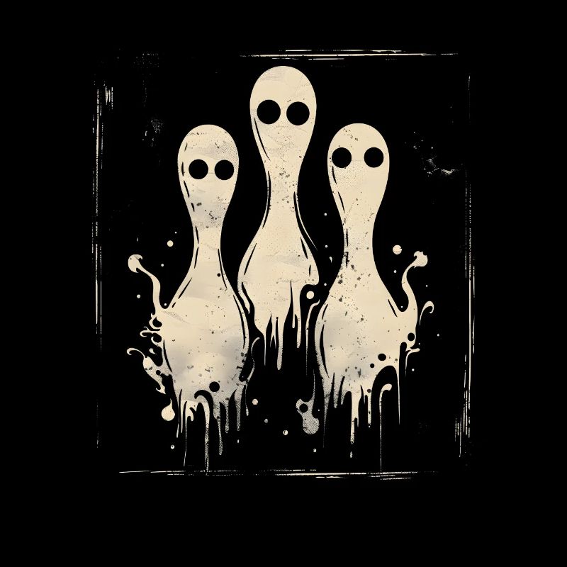 Quilles de bowling d’Halloween