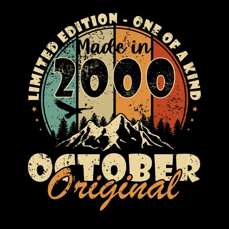 25e anniversaire Original Octobre Année 2000