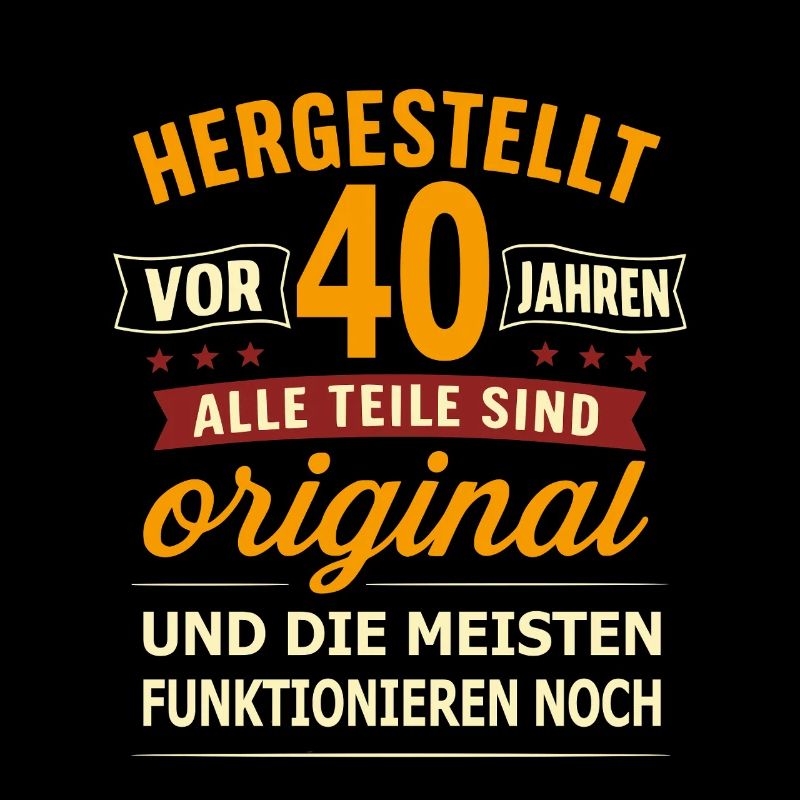 40th Birthday Original