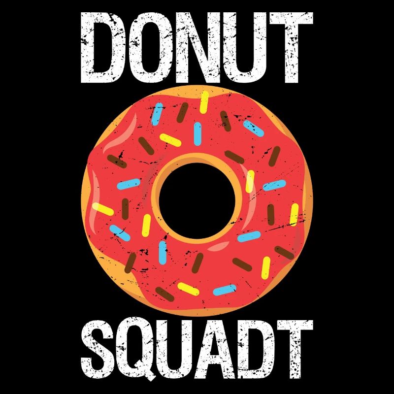 Donut Squad Mignon Donut Saupoudrer Lover Anniversaire