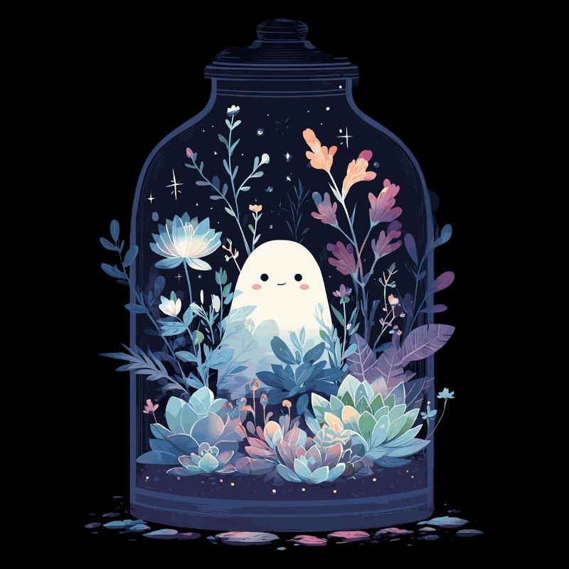 Süßer Geist Halloween Gruseliger Spaß