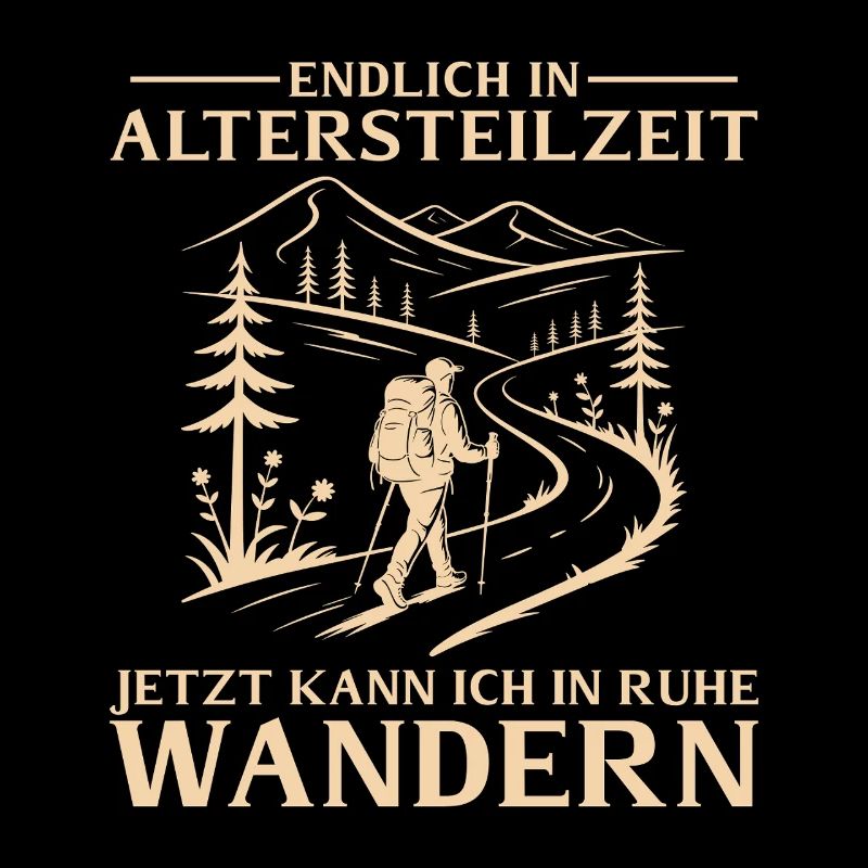 Altersteilzeit in Ruhe Wandern - Frührente
