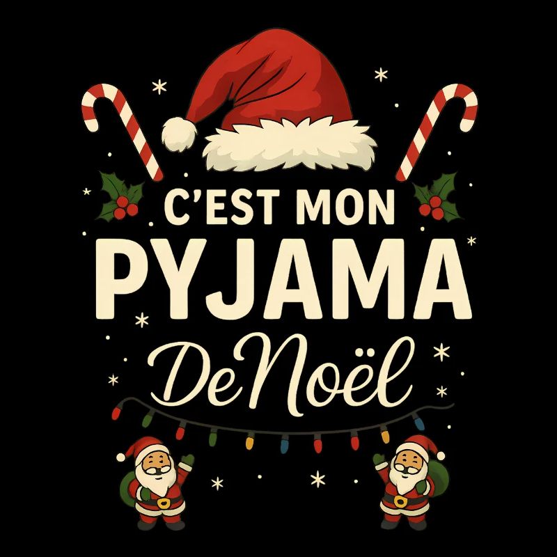 C'est mon pyjama de Noël Humour