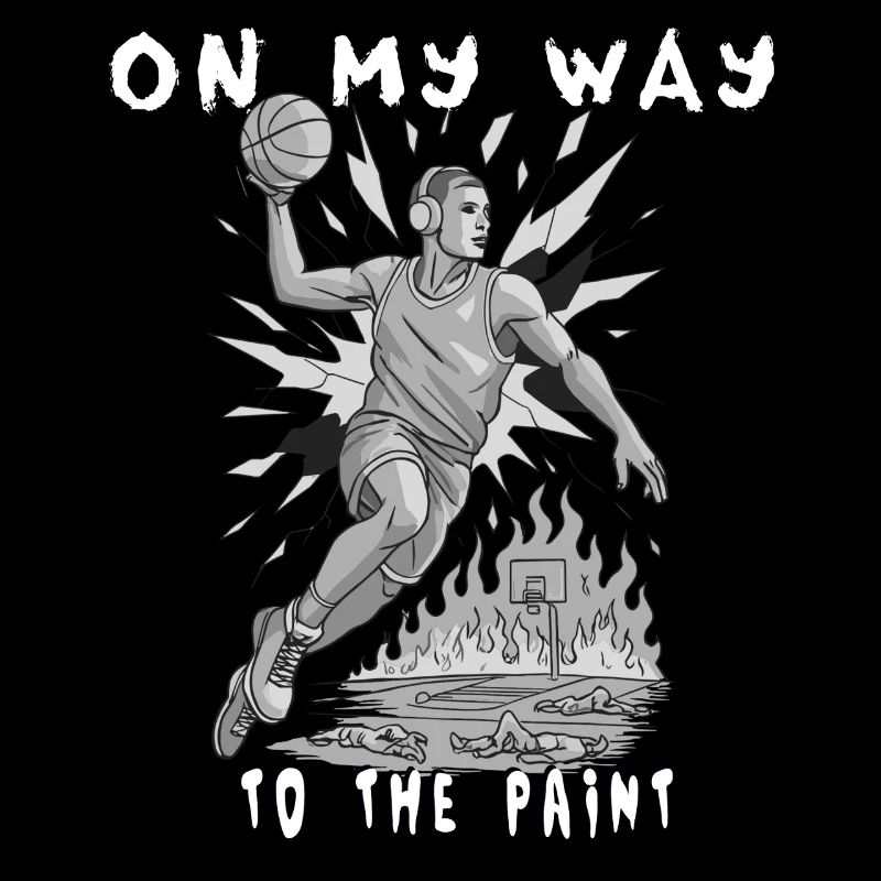 Basket - Je vais dans la raquette !