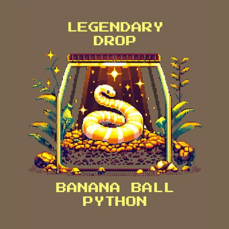 Legendärer Fund: Banana Königspython | Python