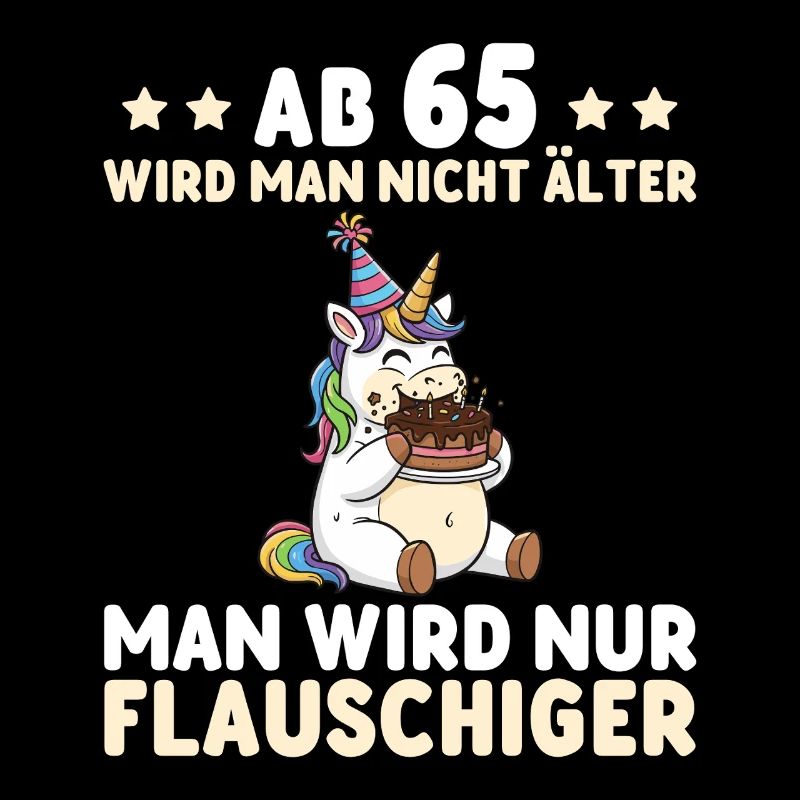 65. Geburtstag Einhorn – Man wird nur flauschiger