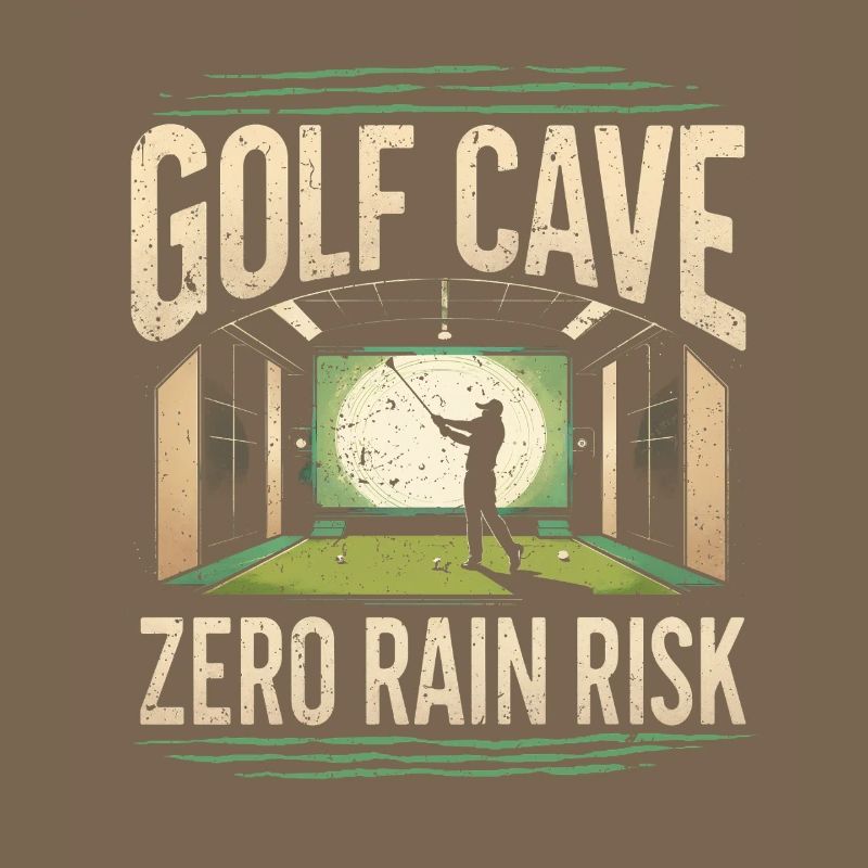 Simulateur de golf, grotte de golf, zéro risque de pluie