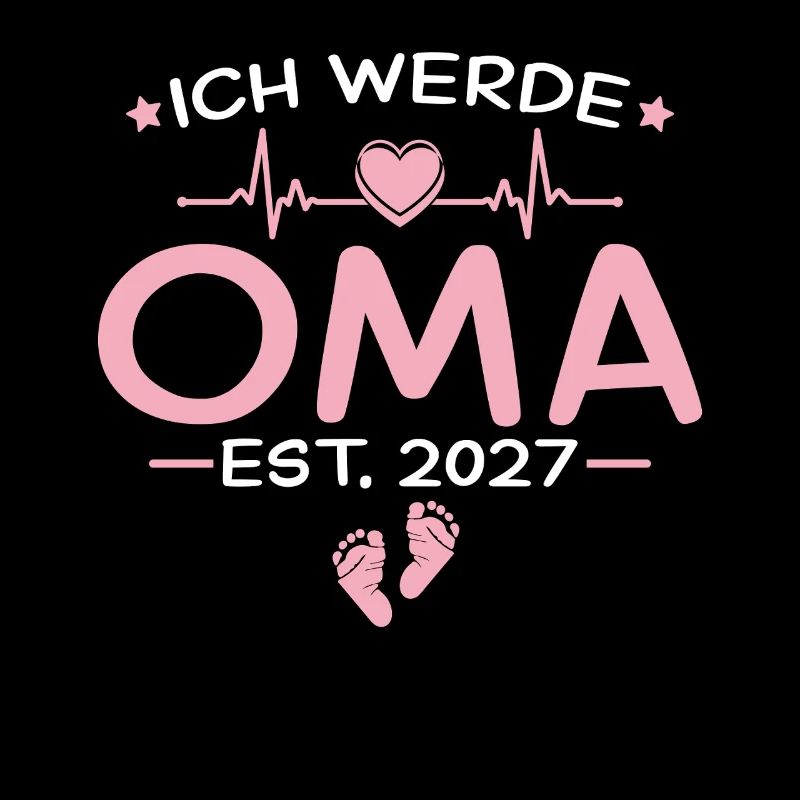 Ich werde Oma 2027 - Enkelkind Ankündigung