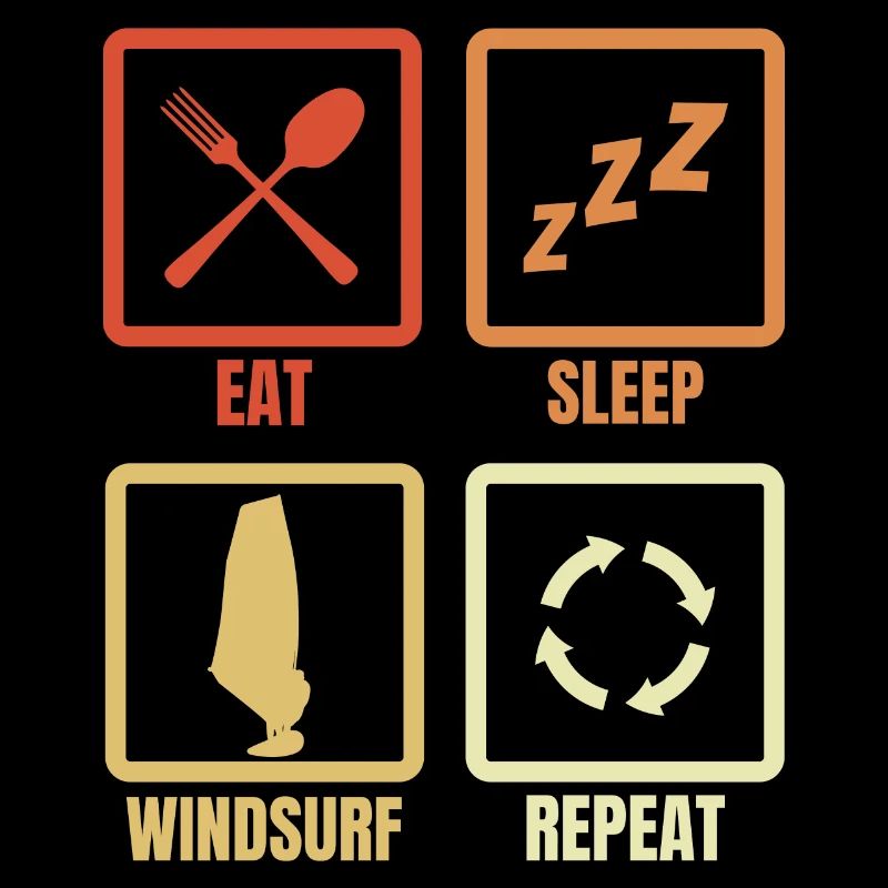 Windsurfen Zeitplan