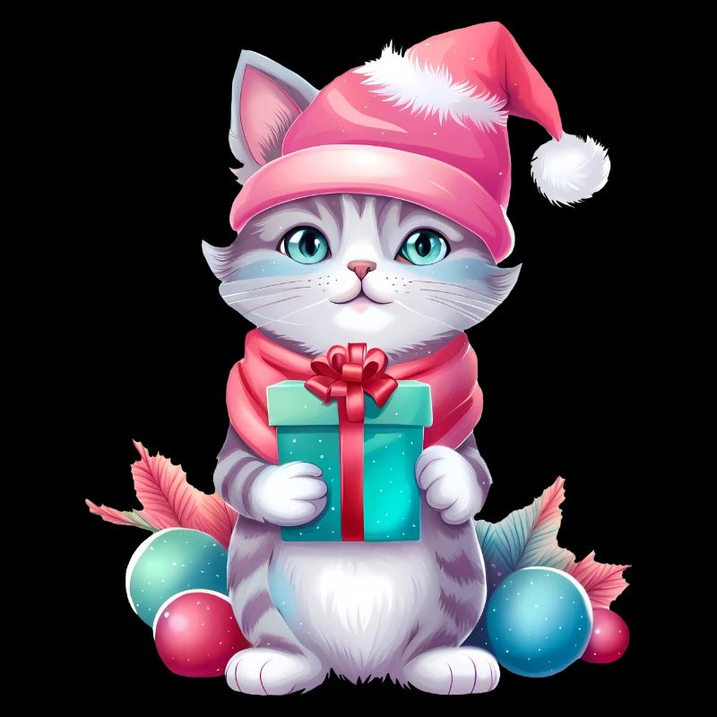 Magie du chat de Noël