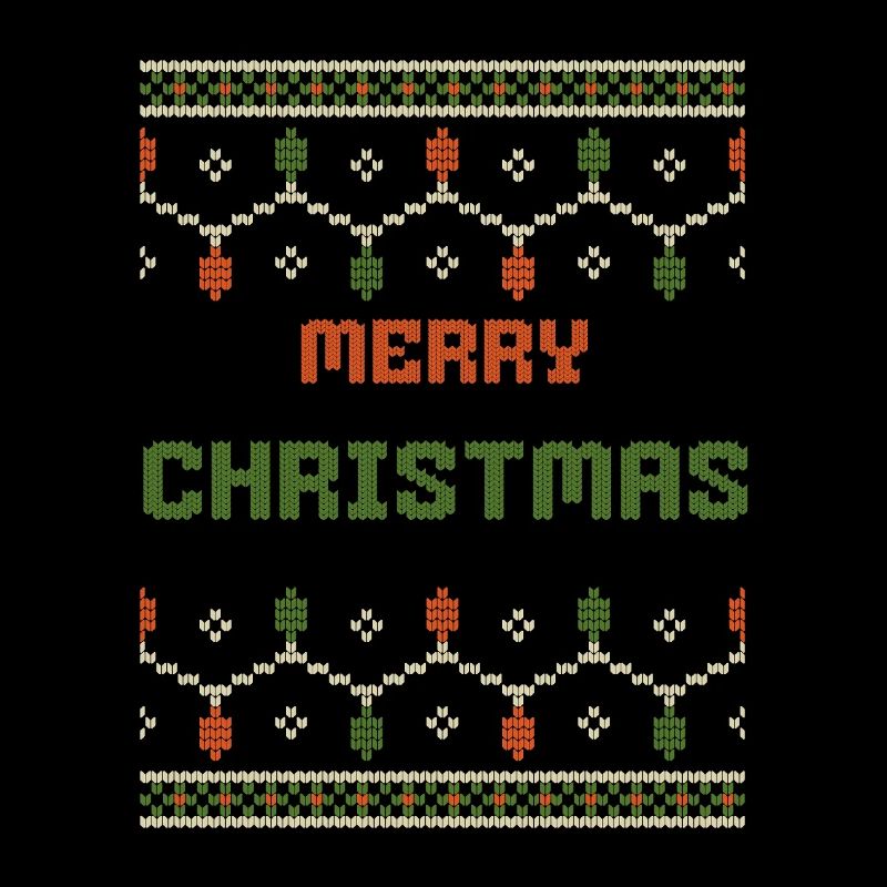 Cuddly Christmas Knitting Pattern Ugly Shirt