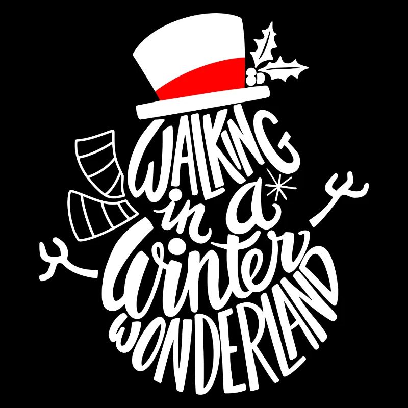 Illustration des Winterwunderland-Spaziergangs