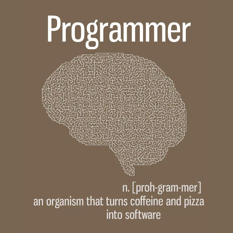 programmer brain pc informatik definition pizza lo