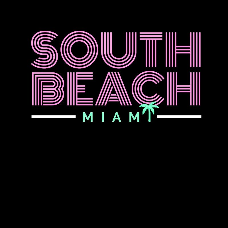 South Beach Miami Retro